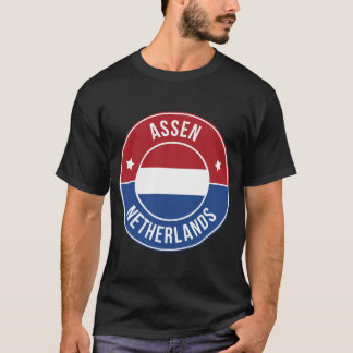 Camiseta de la ciudad de Assen, Países Bajos
