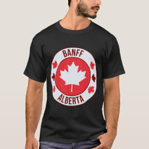 Camiseta de la ciudad de Banff, Canadá   Viaje y O