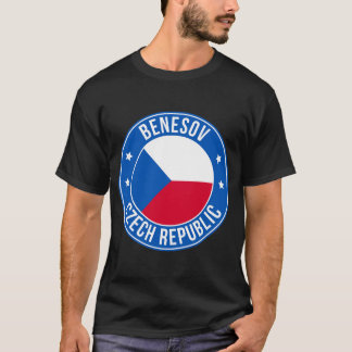 Camiseta de la ciudad de Benešov, República Checa