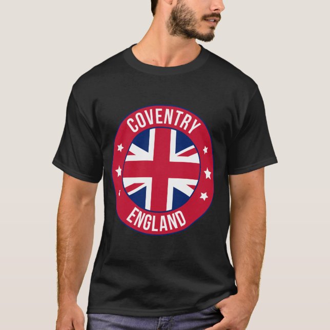 Camiseta de la ciudad de Coventry, Inglaterra | Vi (Anverso)