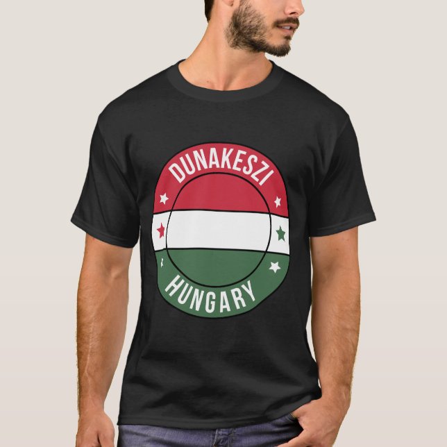 Camiseta de la ciudad de Dunakeszi, Hungría (Anverso)