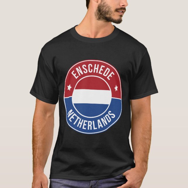 Camiseta de la ciudad de Enschede, Países Bajos (Anverso)