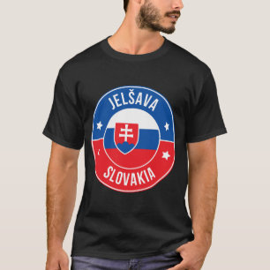 Camiseta de la ciudad de Jelsava, Eslovaquia
