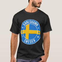 Camiseta de la ciudad de Karlshamn, Suecia