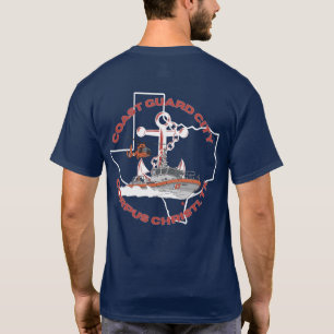 Camiseta de la Ciudad de la Guardia Costera Corpus