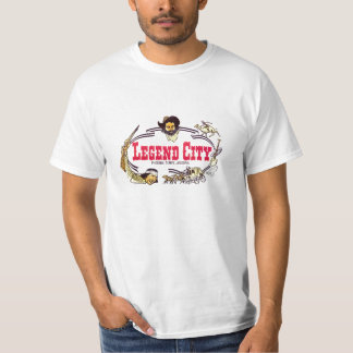 Camiseta de la ciudad de la leyenda