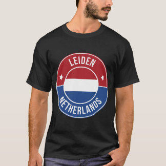 Camiseta de la ciudad de Leiden, Países Bajos