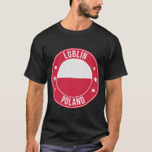 Camiseta de la ciudad de Lublin, Polonia