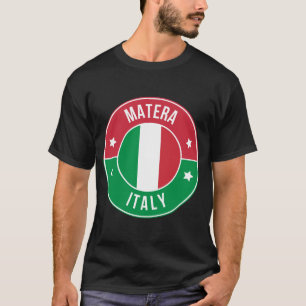 Camiseta de la ciudad de Matera, Italia