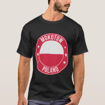 Camiseta de la ciudad de Mokotow, Polonia