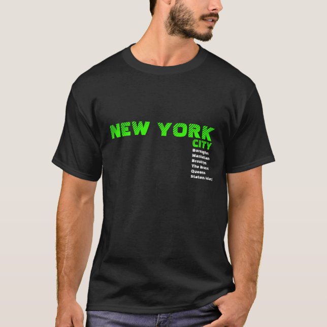 Camiseta de la ciudad de New York City (Anverso)