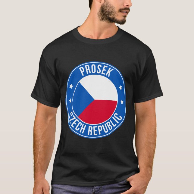 Camiseta de la ciudad de Prosek, República Checa (Anverso)