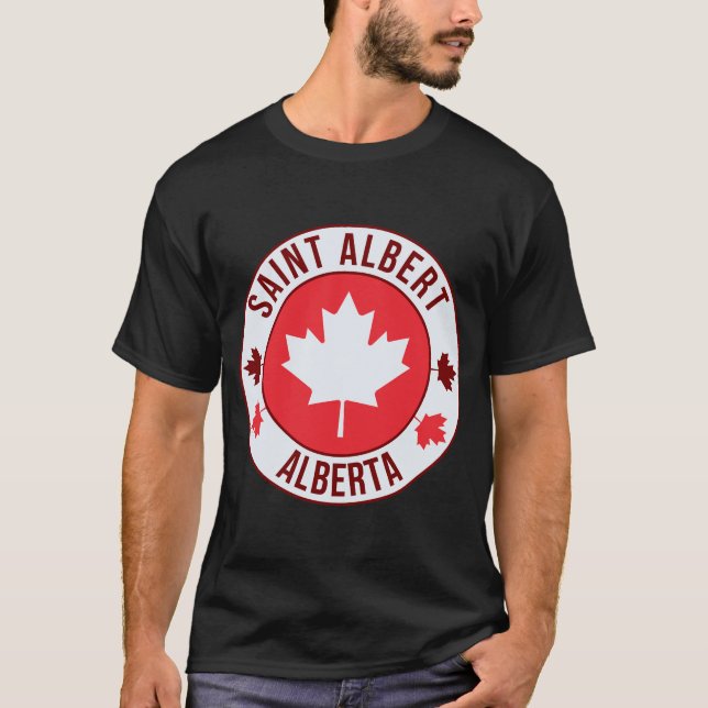 Camiseta de la ciudad de Saint Albert, Canadá | Vi (Anverso)