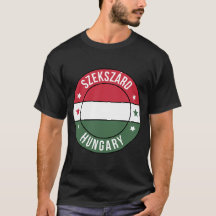 Camiseta de la ciudad de Szekszard, Hungría