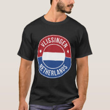 Camiseta de la ciudad de Vlissingen, Países Bajos