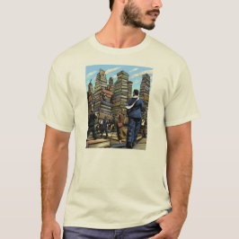 Camiseta de la ciudad del libro
