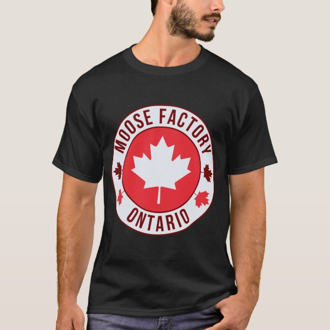 Camiseta de la ciudad Moose Factory, Canadá | Viaj (Anverso)