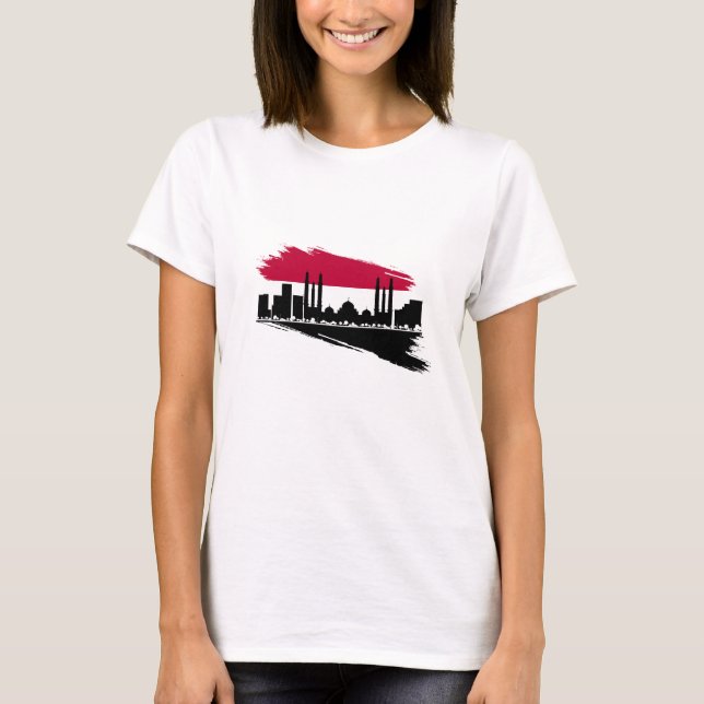 Camiseta de la civilización yemení - Legado de la  (Anverso)