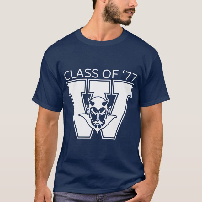 Camiseta de la clase de 1977 de Wa-Hi (Anverso)