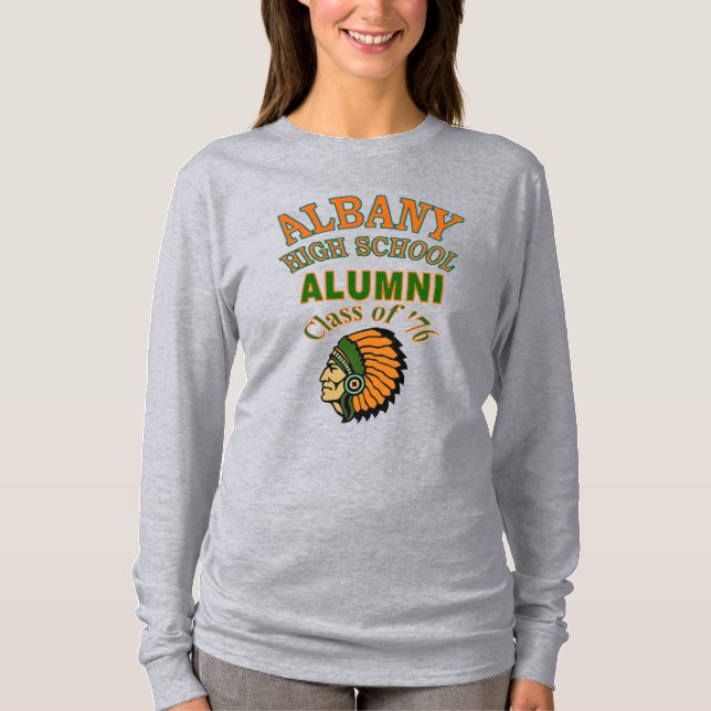 Camiseta de la clase de 76 de Albany High (Anverso)