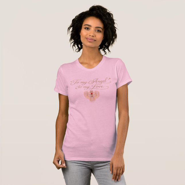 Camiseta de la colección Angelic Faith (Anverso completo)