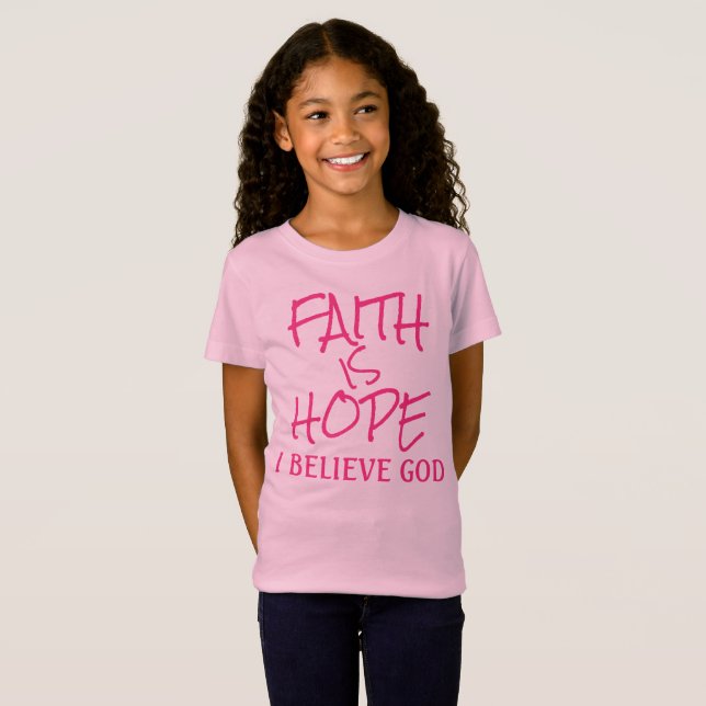 Camiseta de la Colección de Regalos de Fe (Anverso completo)
