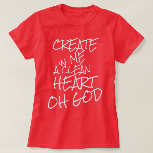 Camiseta de la Colección de Regalos de Fe (Diseño del anverso)