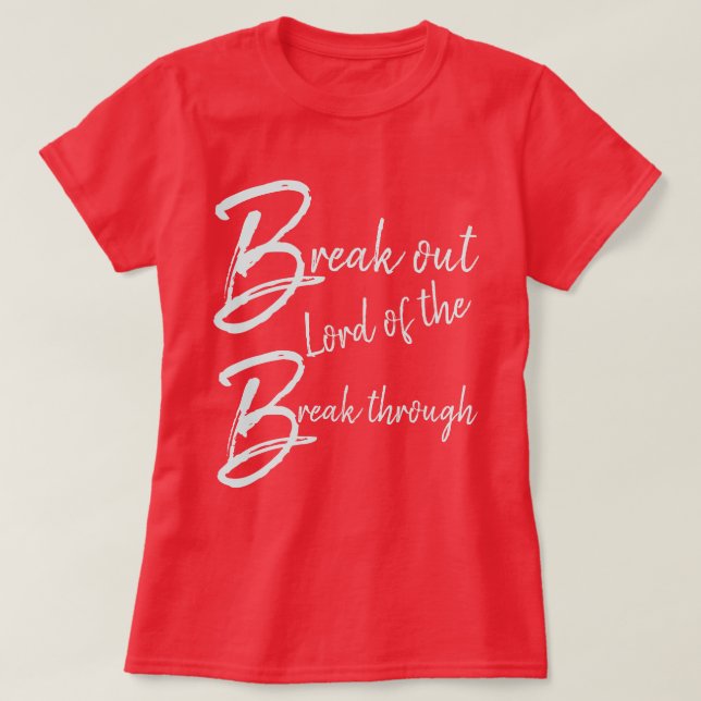 Camiseta de la Colección de Regalos de Fe (Diseño del anverso)