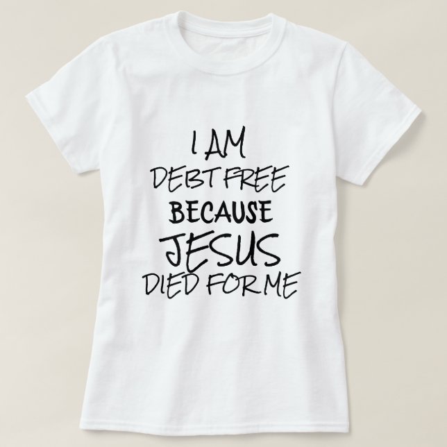 Camiseta de la Colección de Regalos de Fe (Diseño del anverso)