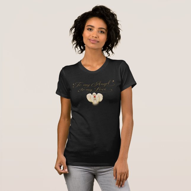 Camiseta de la Colección Fe Angelical (Anverso completo)