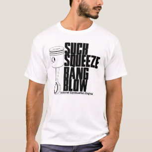 Camiseta de la combustión interna