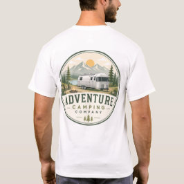Camiseta de la Compañía de Camping de Aventura Ver