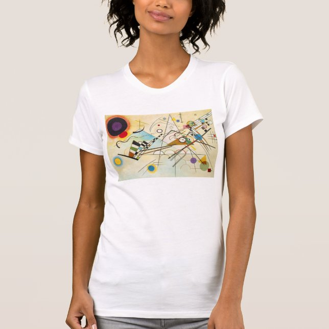 Camiseta de la composición VIII de Kandinsky (Anverso)