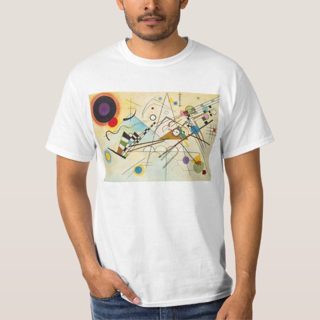 Camiseta de la composición VIII de Kandinsky (Anverso)