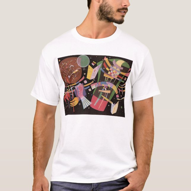 Camiseta de la composición X de Kandinsky (Anverso)