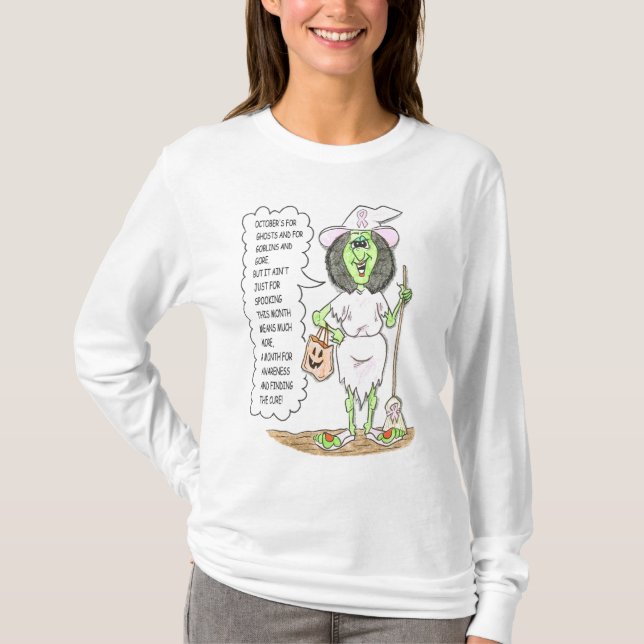 CAMISETA DE LA CONCIENCIA 1 DEL CÁNCER DE PECHO DE (Anverso)