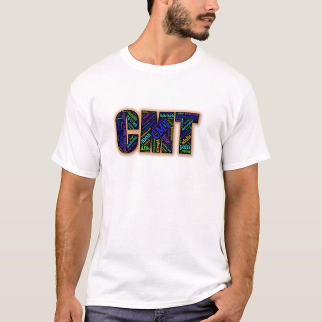 Camiseta de la conciencia de CMT (nube de la (Anverso)