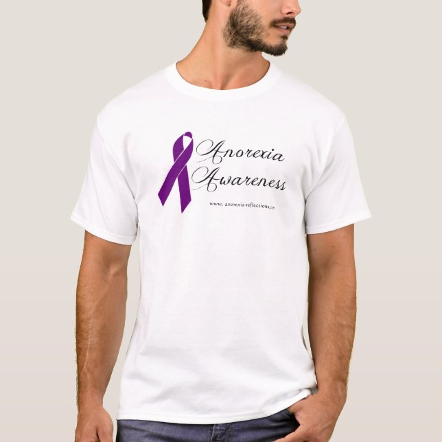 Camiseta de la conciencia de la anorexia (Anverso)
