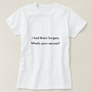 Camiseta de la conciencia de la neurocirugía