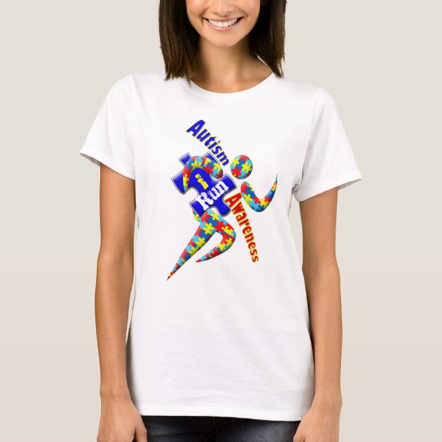 Camiseta de la conciencia del autismo (Anverso)
