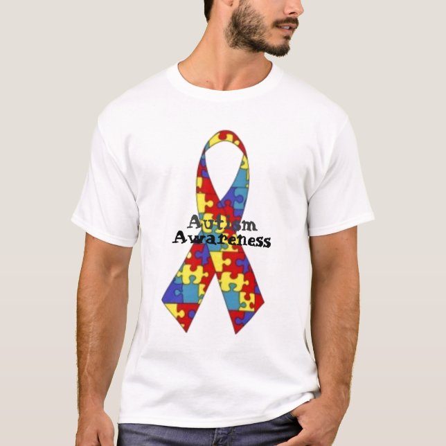 Camiseta de la conciencia del autismo (Anverso)
