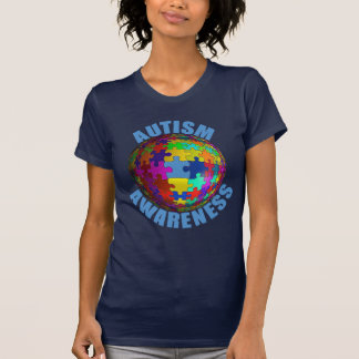 Camiseta de la conciencia del autismo del mundo