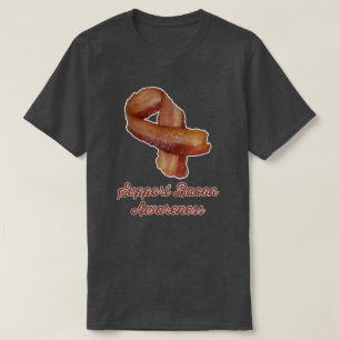 Camiseta de la conciencia del tocino de la ayuda