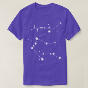 Camiseta de la constelación del zodiaco del