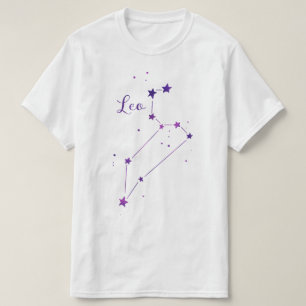 Camiseta de la constelación zodiacal de Leo