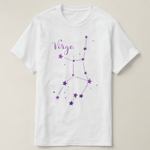 Camiseta de la constelación zodiacal de Virgo