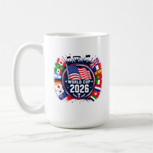 Camiseta de la Copa Mundial de Fútbol 2026 con ban
