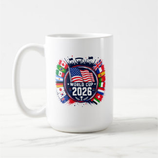 Camiseta de la Copa Mundial de Fútbol 2026 con ban