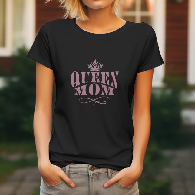 Camiseta de la corona del día de la madre reina (Subido por el creador)