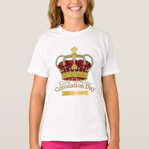 Camiseta de la Corona en el Día de la Coronación